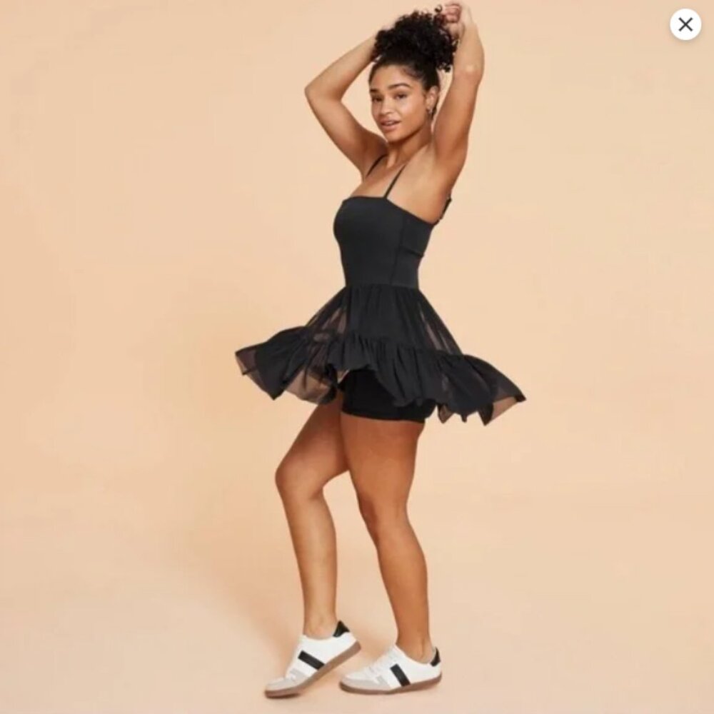 Blogilates Women’s Ballerina Active Dress -Green - Picture 5 of 6